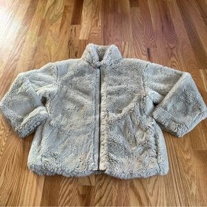 Patagonia Kids Gray Fleece Jacket Youth size Medium(10)